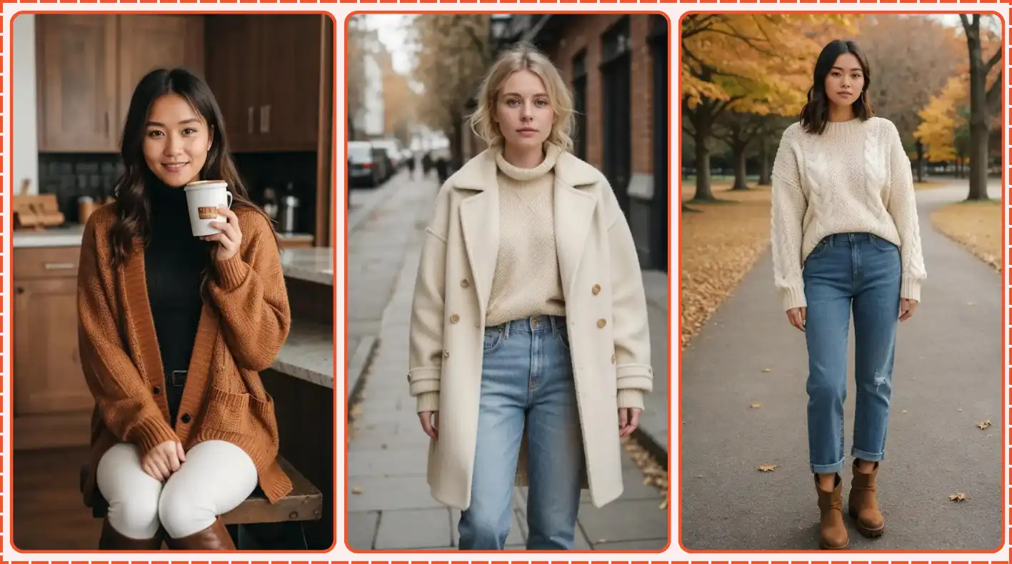 20 Cozy Fall Outfit Ideas - Elegant Vogue