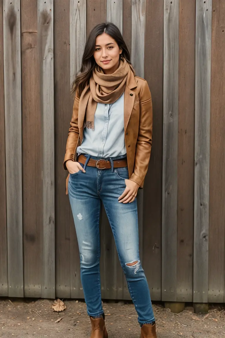 Fall Outfit Ideas with Jeans for women