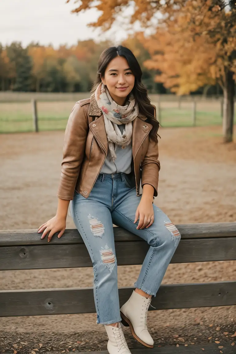 Fall Outfit Ideas with Jeans for women