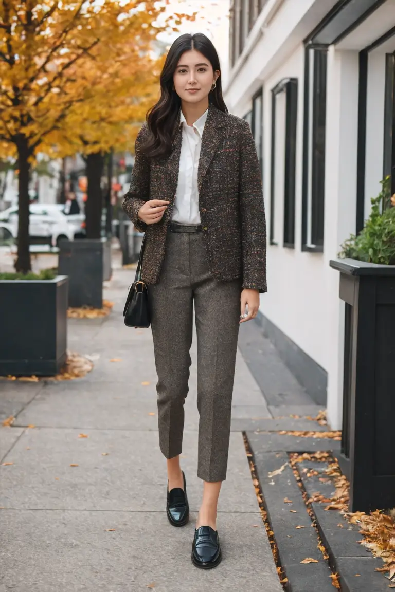 fall work outfits for women