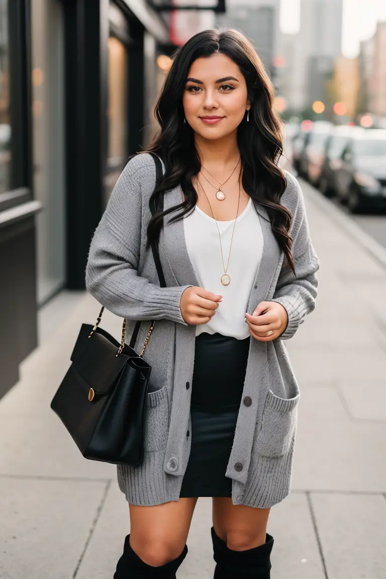 midsize fall outfits