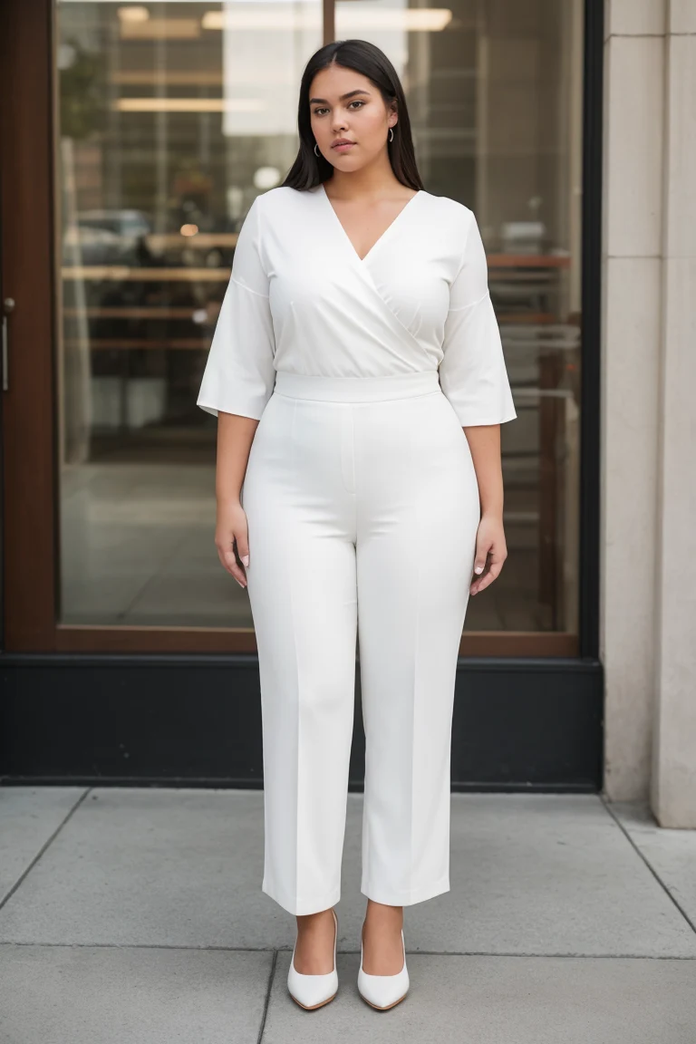 Plus Size Summer Business Casual Outfits