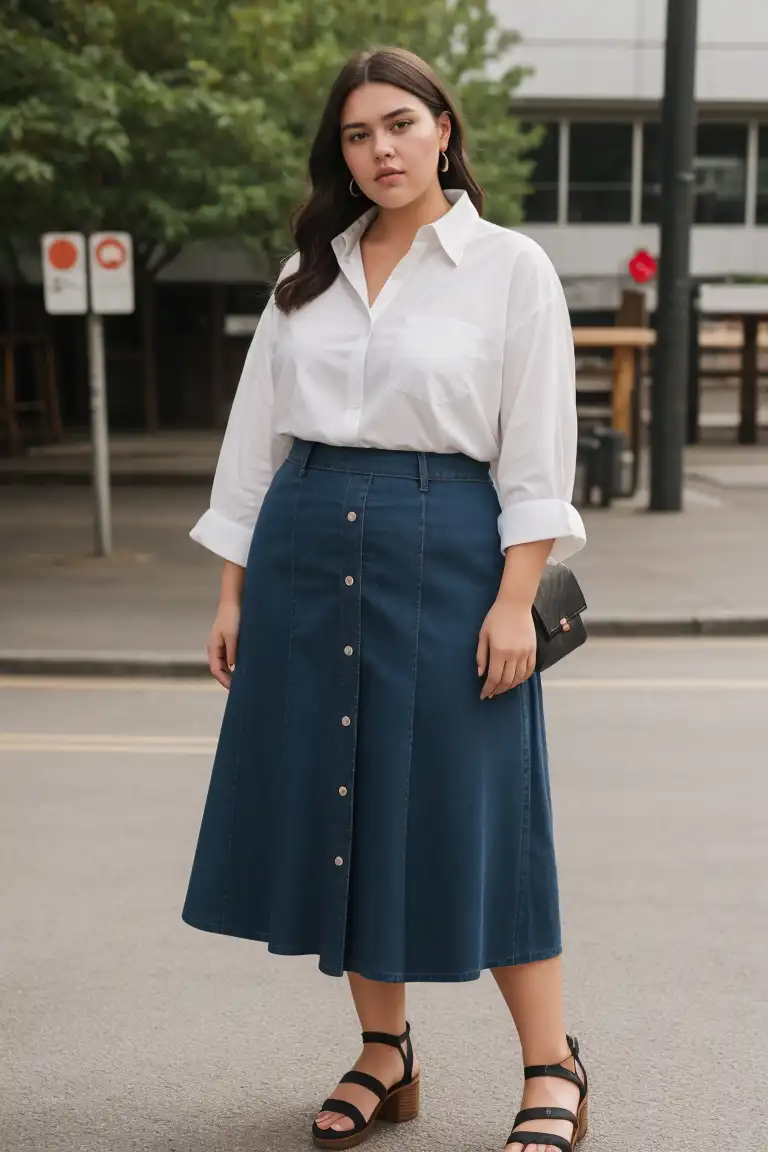 Plus Size Summer Business Casual Outfits