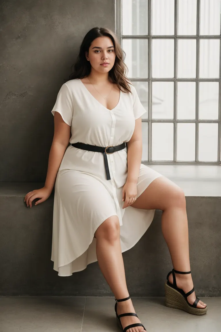 Plus Size Summer Business Casual Outfits