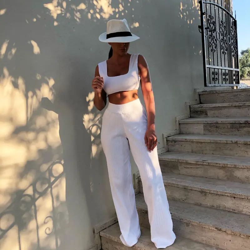 All white outfits