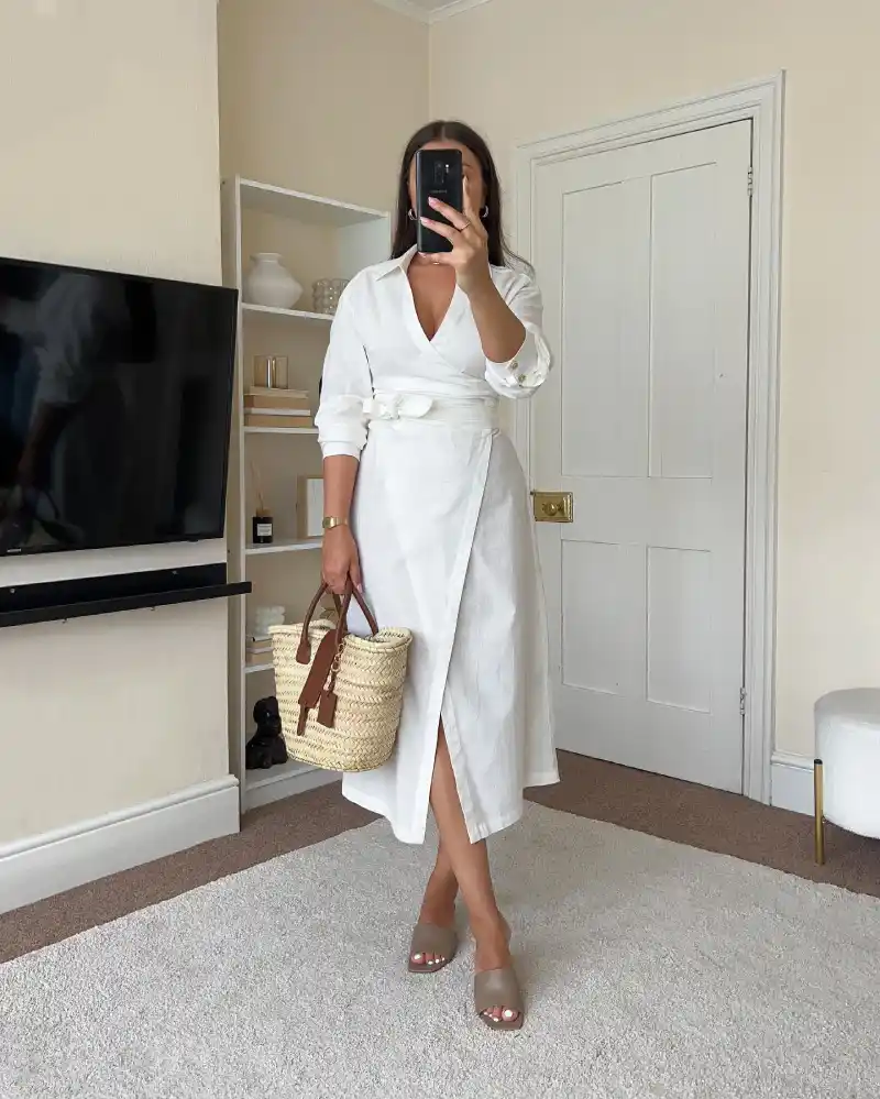 All white outfits