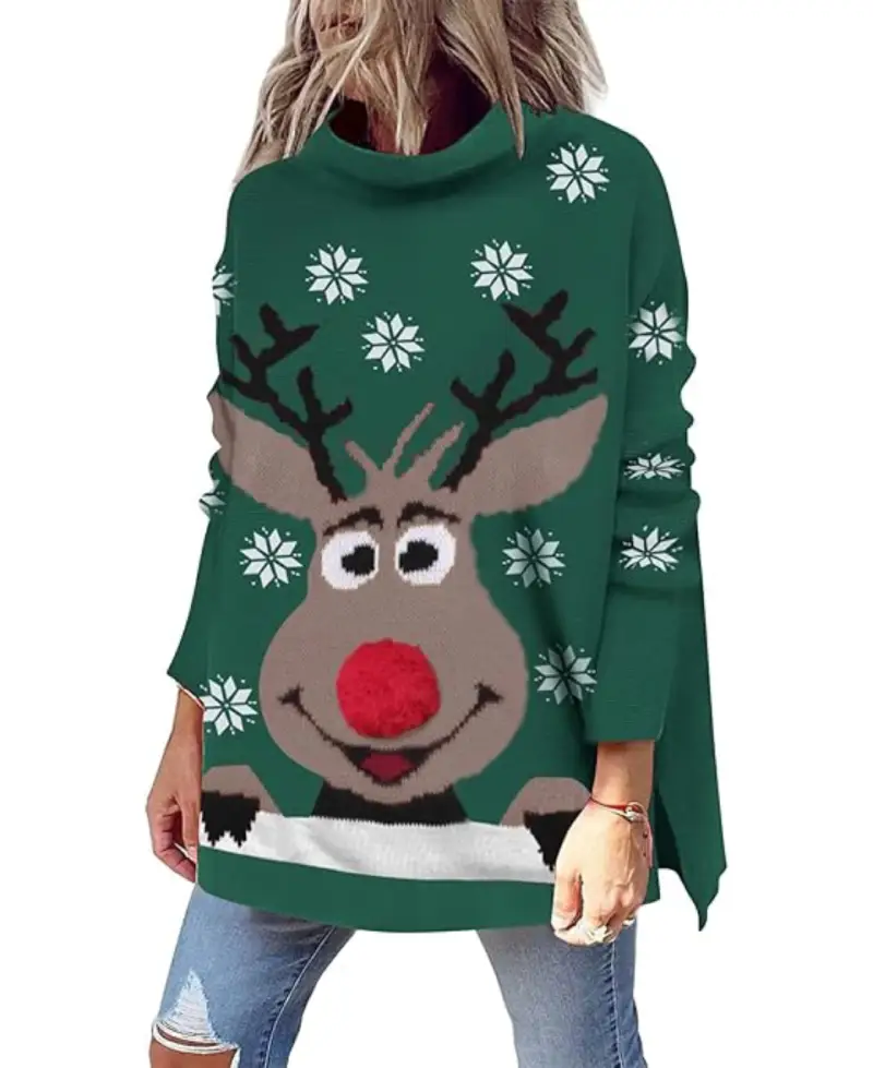 christmas sweater outfit